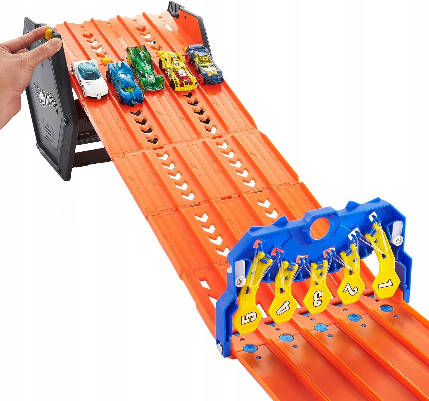 Mechanizm wskazywania zwycięzcy na mecie