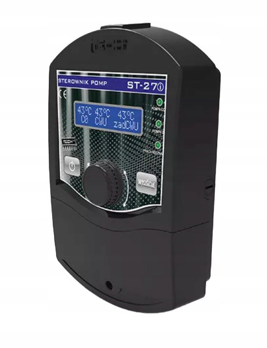 Tech Sterownik ST-27I do instalacji (2 pompy) – Efektywne zarządzanie ciepłem w Twoim domu