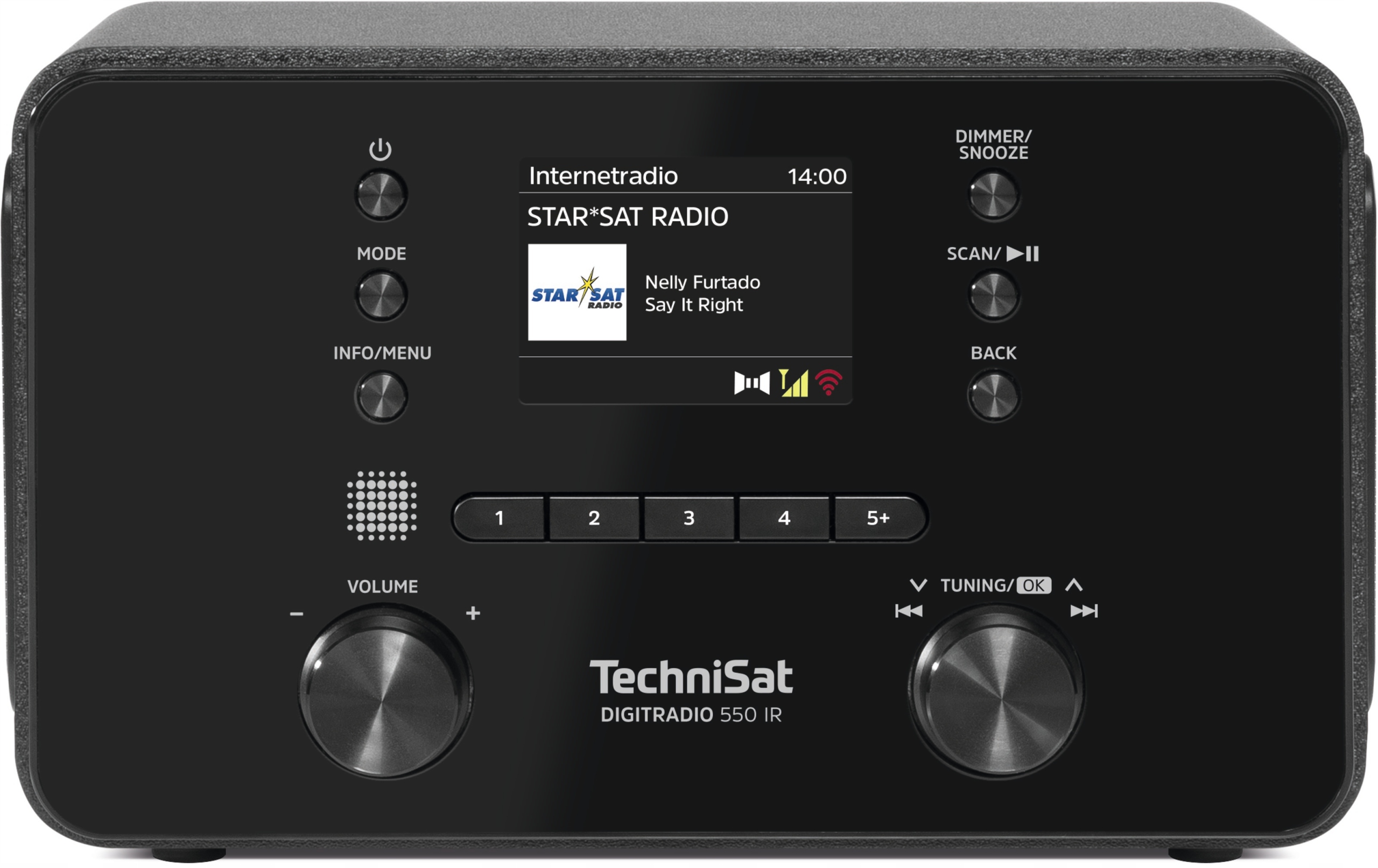 Odbiór stacji radiowych FM i DAB+