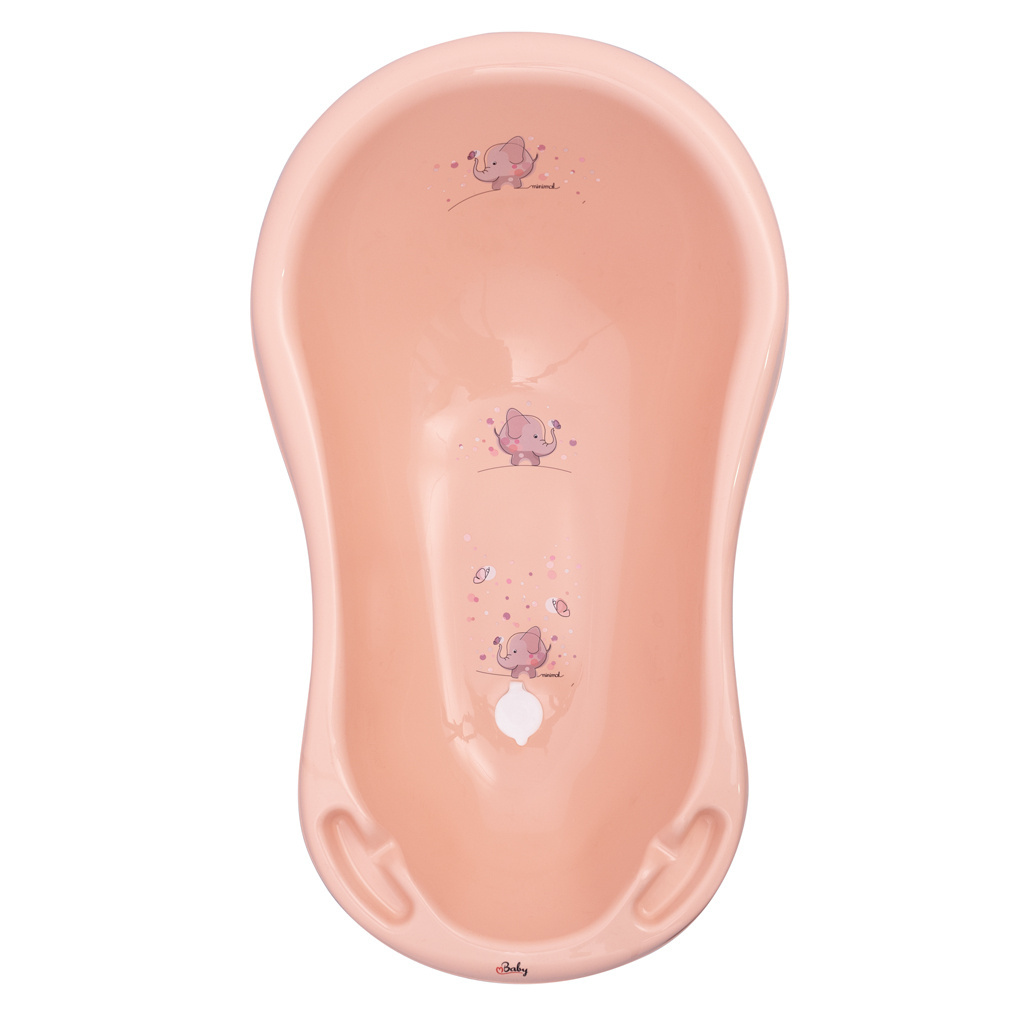 Maltex-Wanna 84cm z korkiem Słonik - Brzoskwiniowy Róż dla Twojego dziecka
