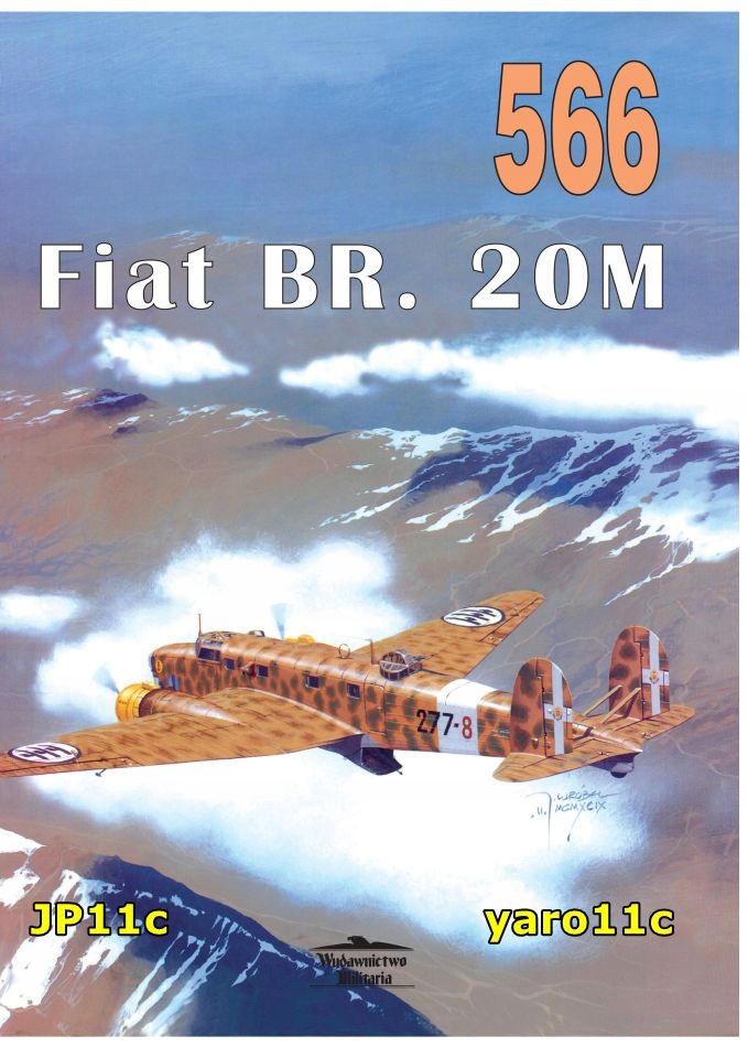 Fiat BR. 20M nr 566 – Wyjątkowy album o lotnictwie
