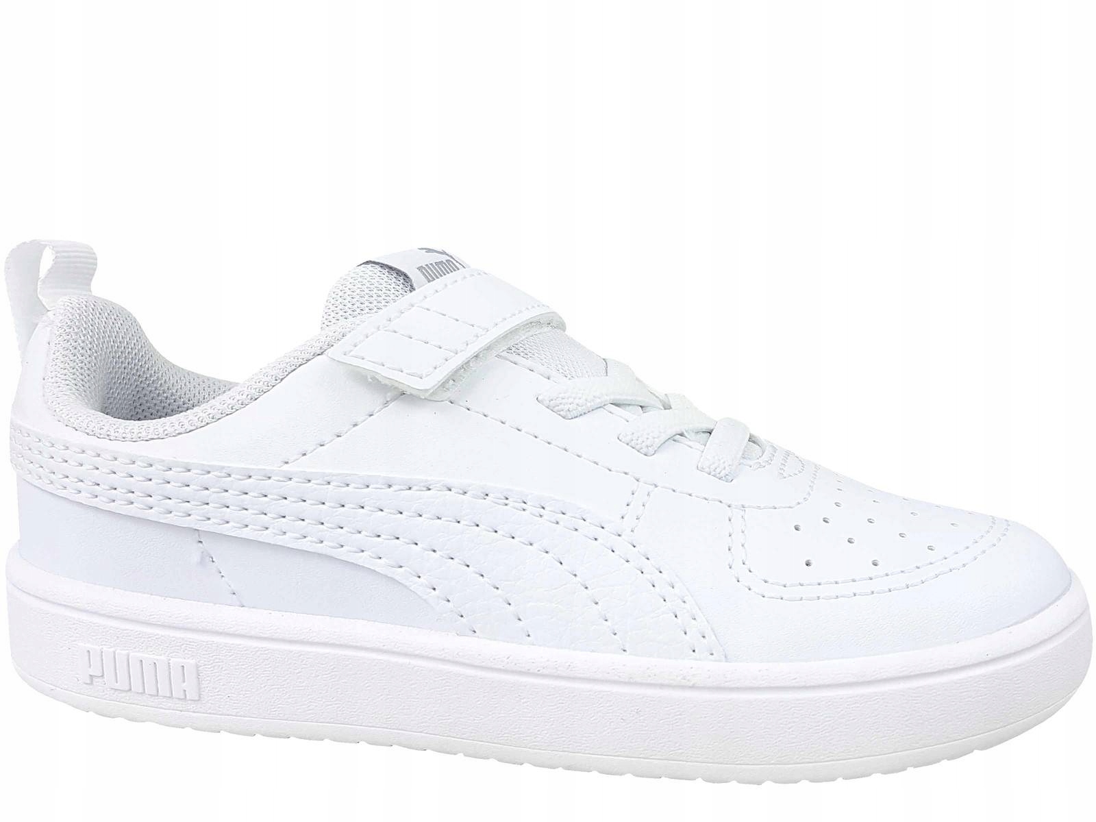 Buty dla dzieci Puma Rickie AC PS – Komfort i styl w białym kolorze