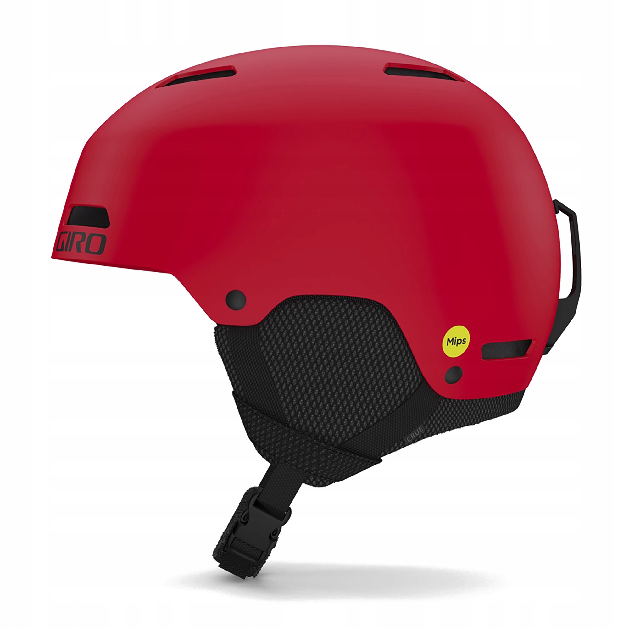 Kask narciarski dziecięcy Giro Crue matte bright red 55.5-59 cm (M) – Bezpieczna zabawa na stoku