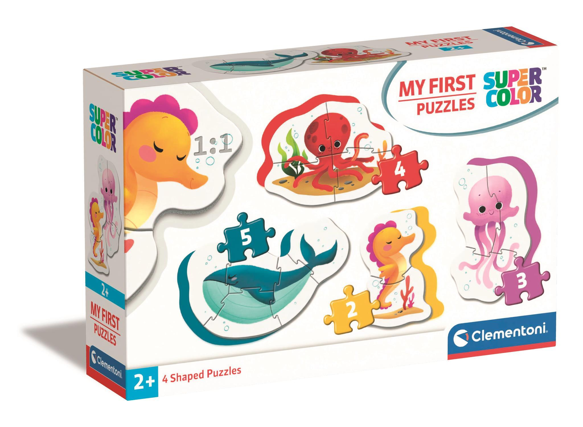 Moje Pierwsze Puzzle Życie Morskie – Edukacyjna zabawa dla najmłodszych