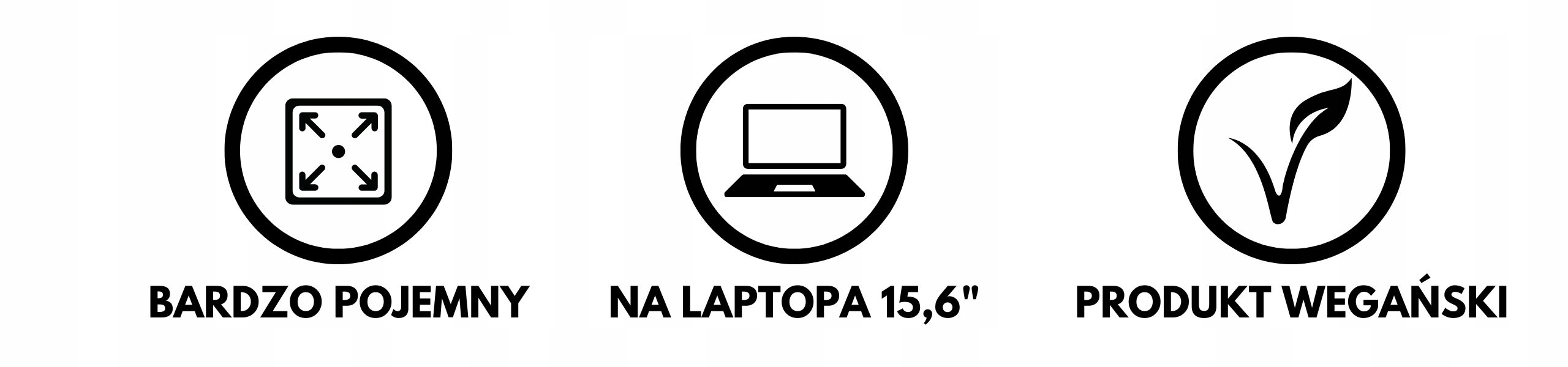 Bezpieczna przegroda na laptopa do 15,6 cala