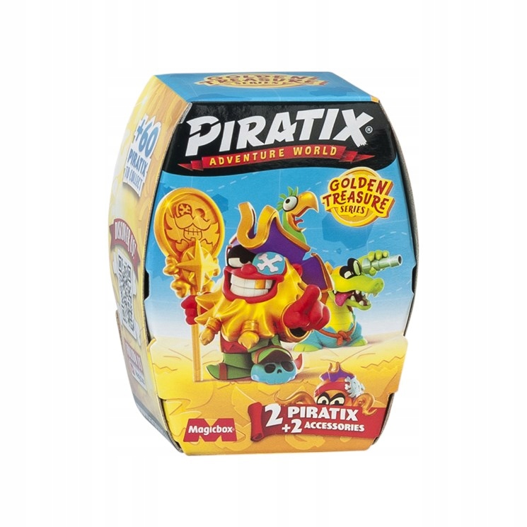 MBX PIRATIX GOLDEN TREASURE DISPLAY 2PAK – Odkryj przygodę z piratami