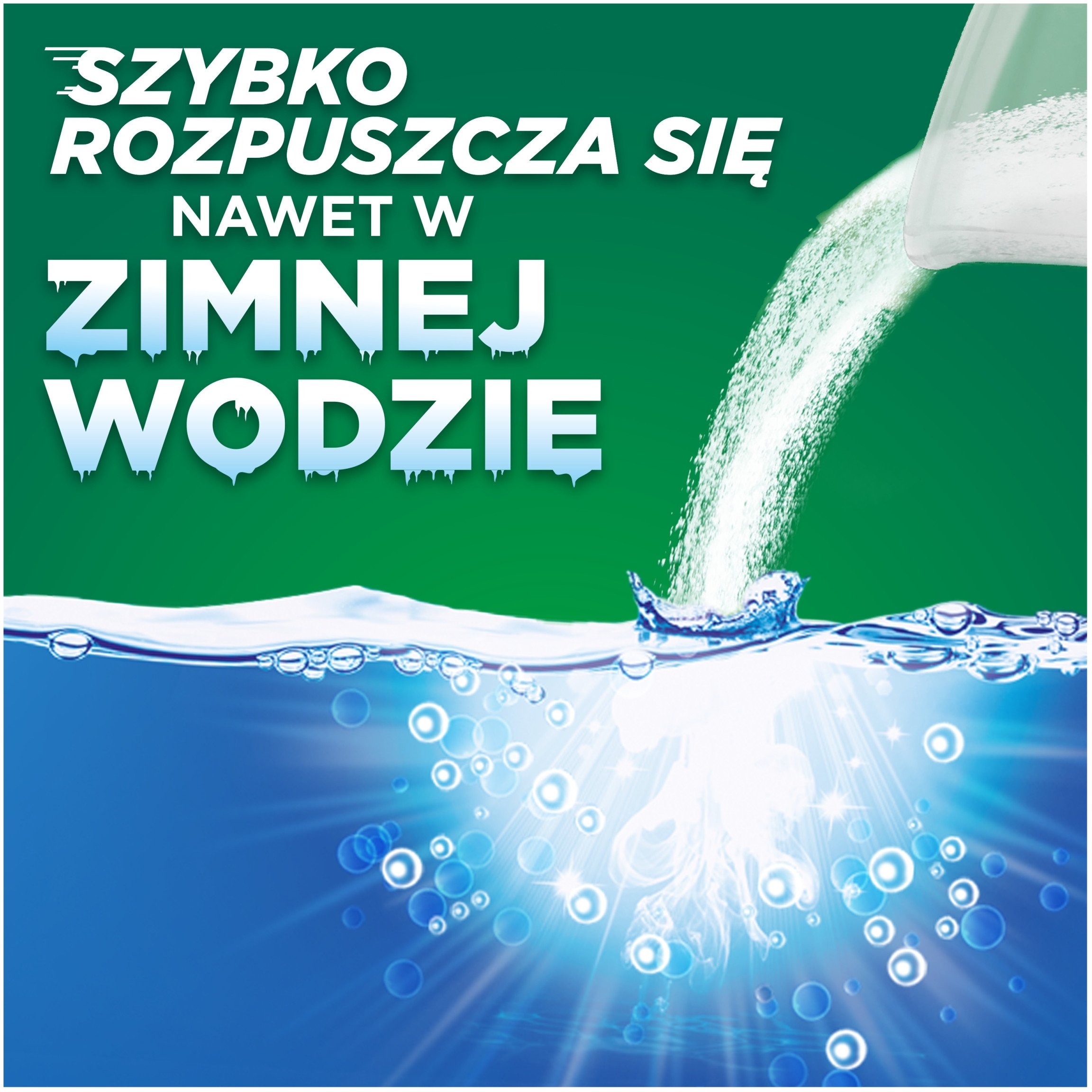 Szybko rozpuszczający się proszek do prania – Idealny do kolorowych tkanin