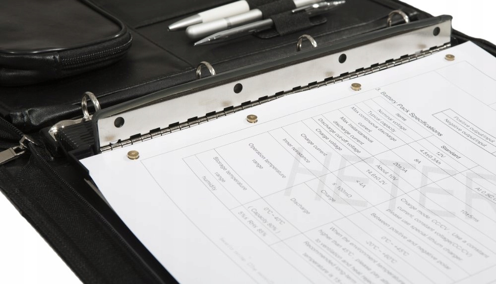 Wydajność dziurkowania do 3 arkuszy papieru