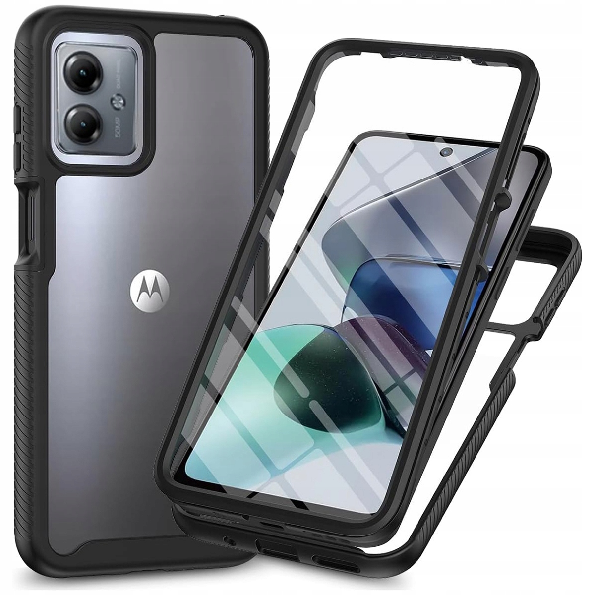 Etui pancerne 360 do Motorola Moto E14/G04/G24/G24 Power – Ochrona na najwyższym poziomie