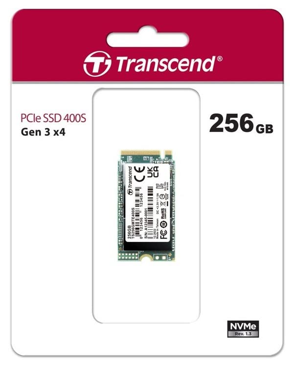 Transcend MTE400S 256 GB NVMe PCIe Gen3 x4 M.2 2242 – Wydajność na wyciągnięcie ręki
