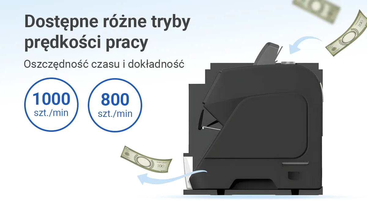czarna liczarka extralink widok z boku
