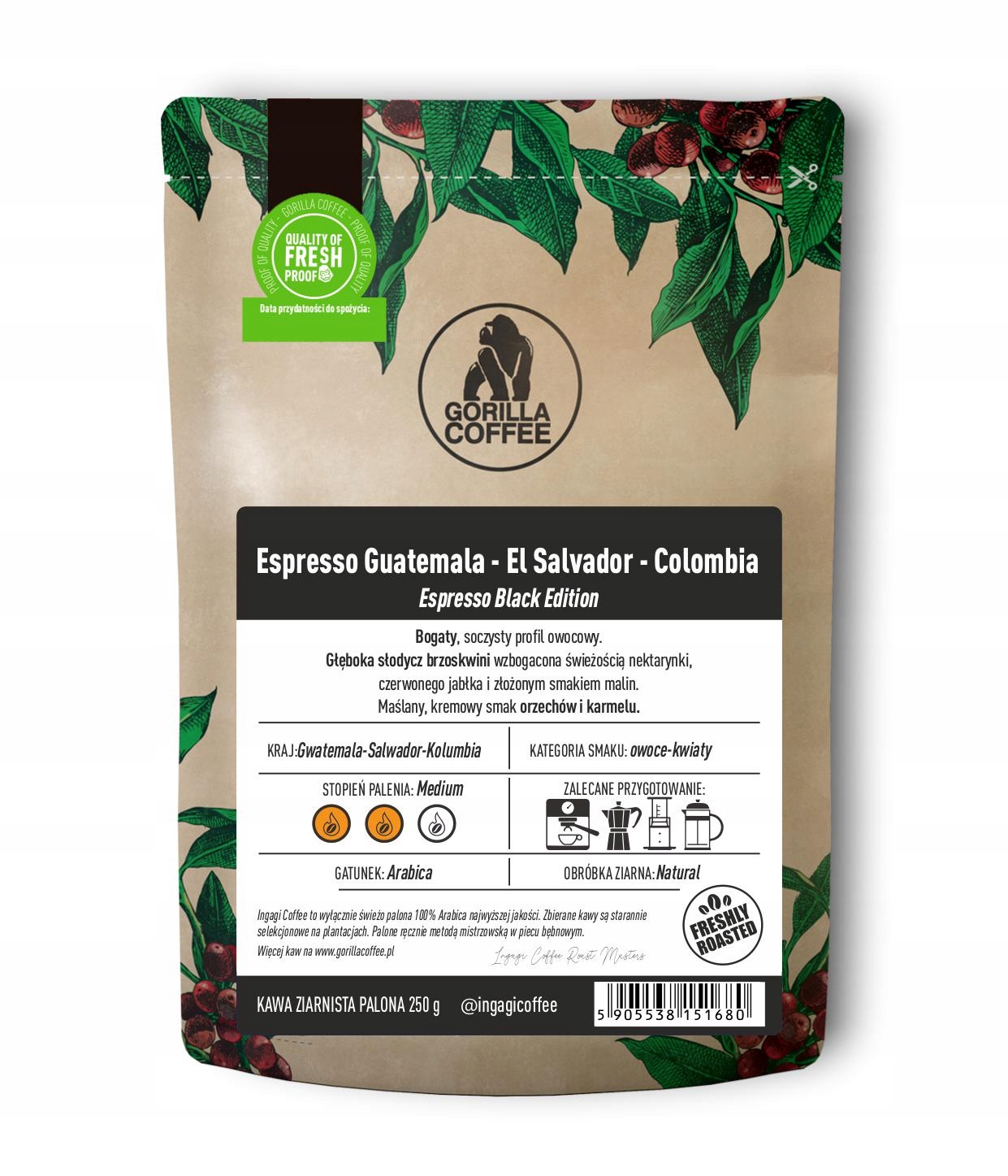 Dlaczego warto wybrać kawę ziarnistą Espresso No 1?