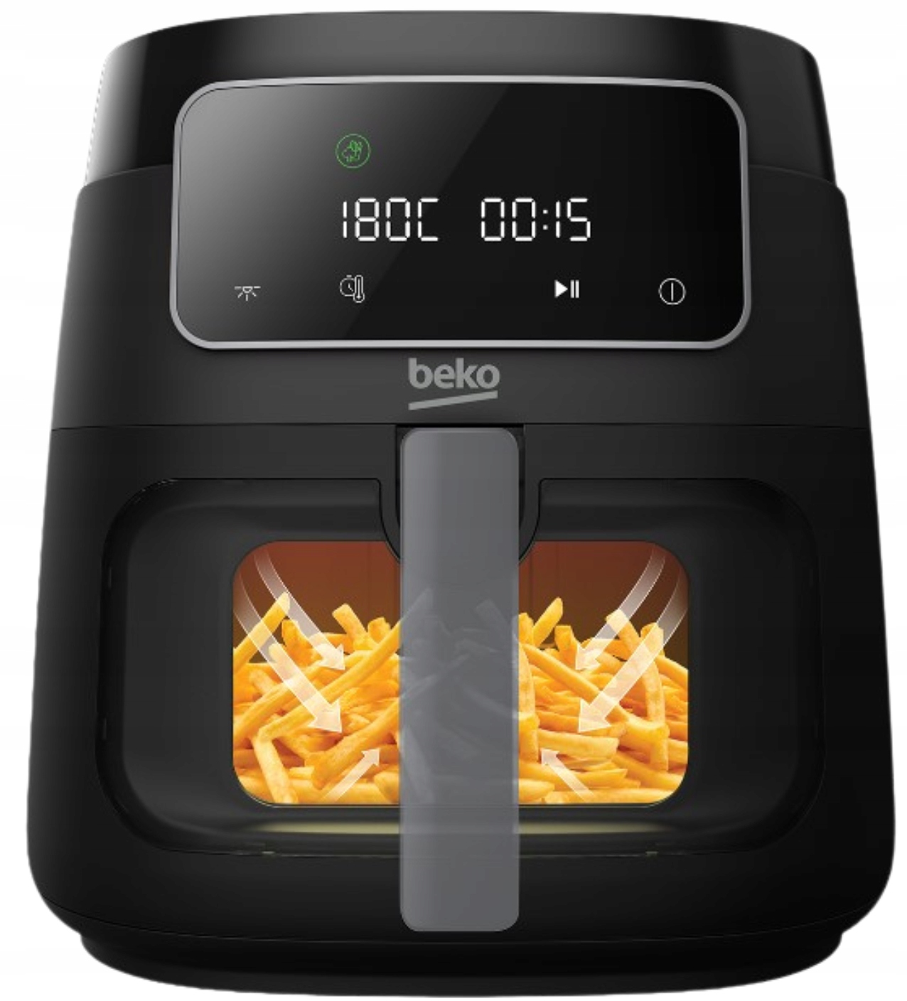 Frytkownica beztłuszczowa Beko FRL3374B – Zdrowe smażenie bez oleju