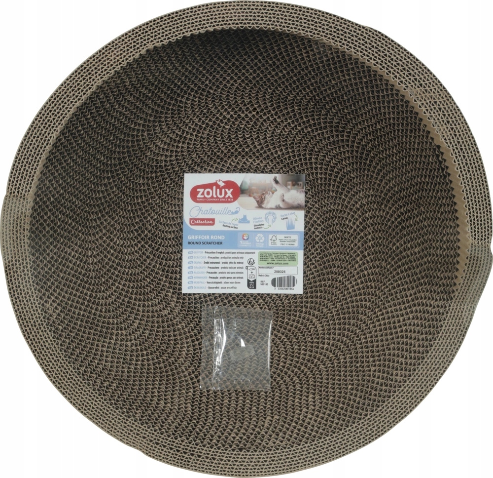 Okrągła konstrukcja z kocimiętką – Naturalna stymulacja dla Twojego kota