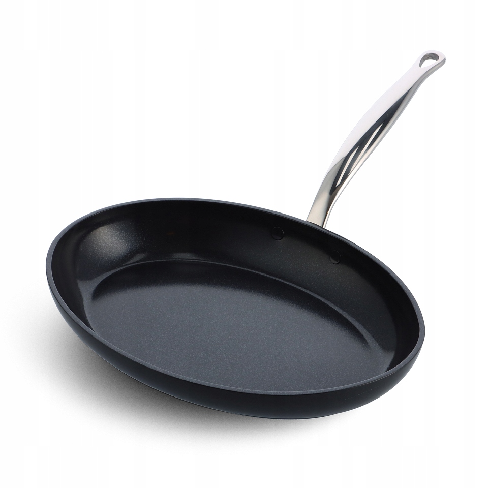 GreenPan Barcelona Pro Fishpan 33cm Black – Idealna patelnia do ryb