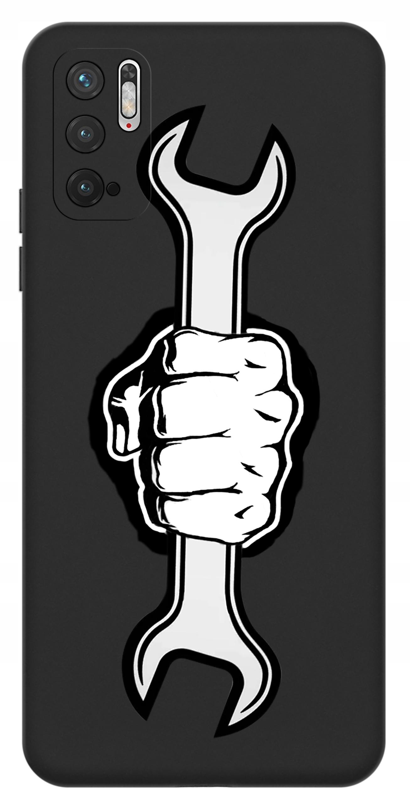 ETUI do Xiaomi Redmi Note 10 5G | WZORY | SILIKONOWE MATT CASE + SZKŁO HARTOWANE 9H