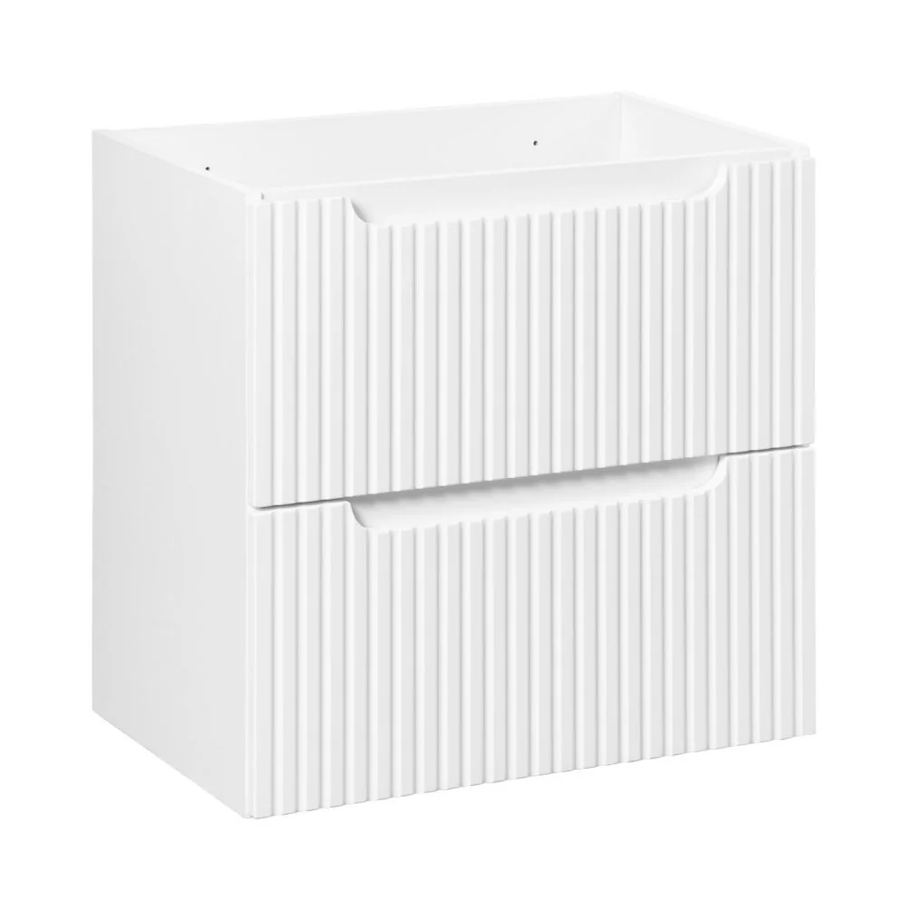 Biała szafka pod umywalkę z blatem – Nowoczesny design