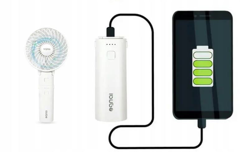 Wentylator przenośny Greenzone 1 z POWERBANKIEM – Twoje źródło chłodzenia w każdej sytuacji