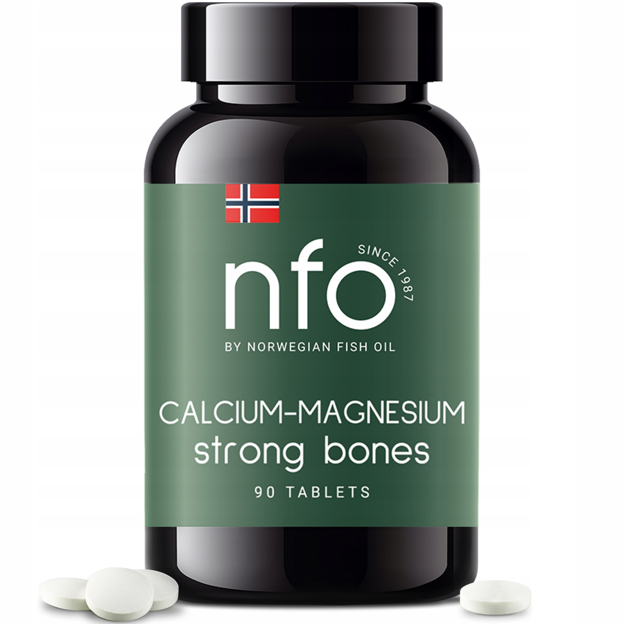NFO Calcium-Magnesium Wapń + Magnez – biokompleks dla zdrowych kości