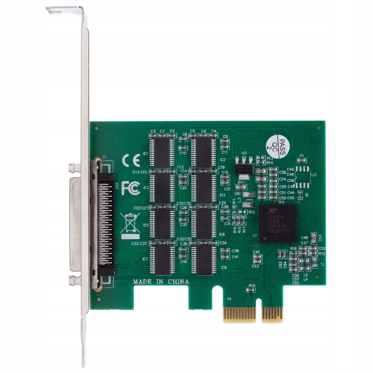 Wysokowydajne wyjścia szeregowe RS-232 UART 16C550