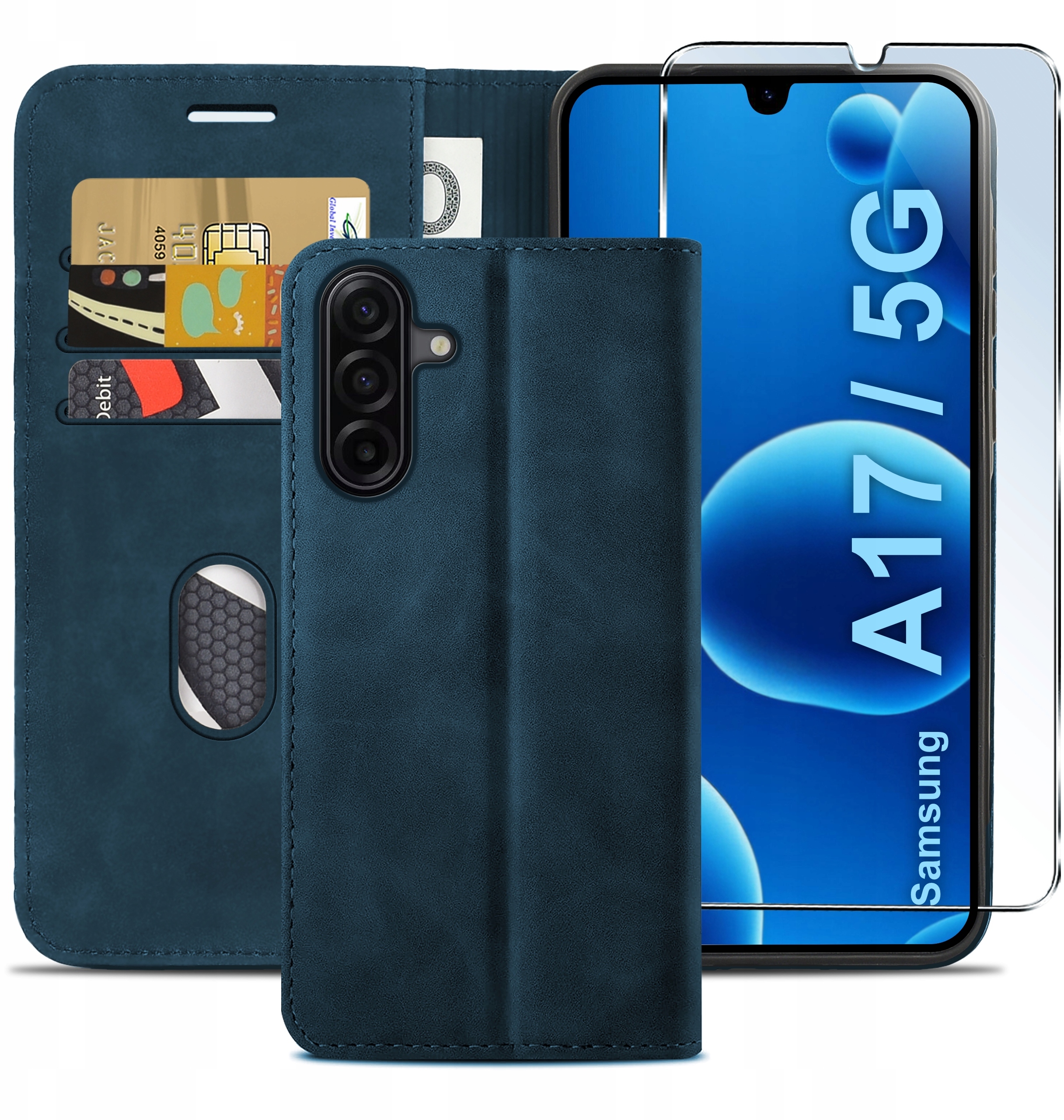 Etui z klapką do Samsung A17 5G – Elegancka ochrona dla Twojego smartfona