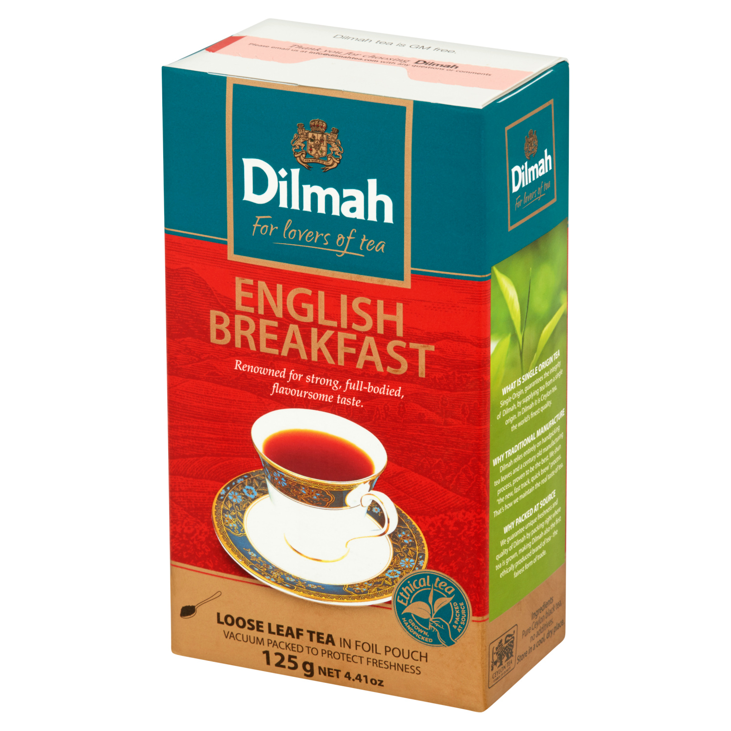 Herbata czarna English Breakfast Gourmet Liściasta Sypana 125g – Doskonały wybór na każdy dzień