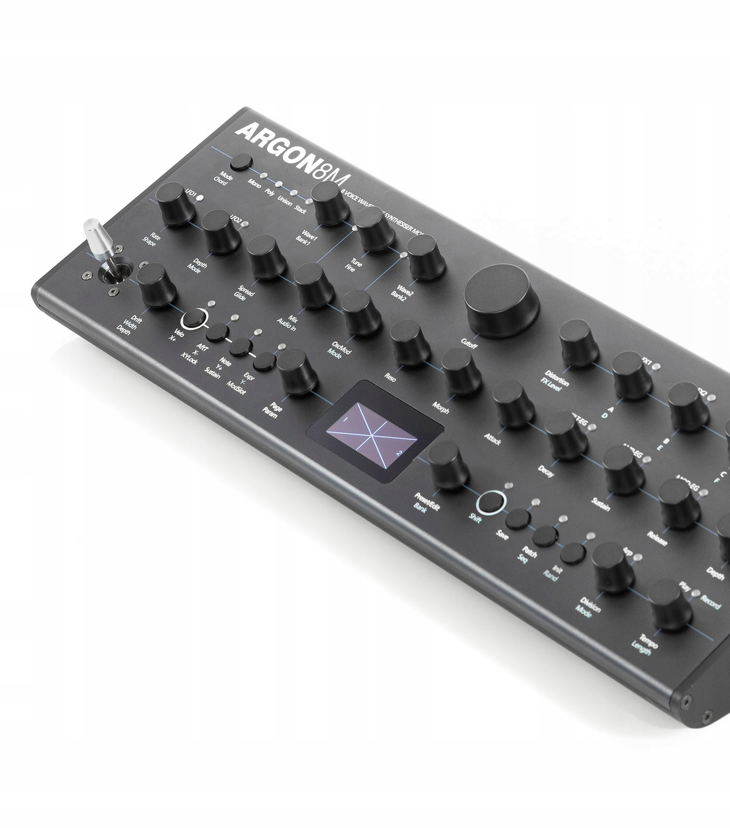 Wbudowany arpeggiator i sekwencer