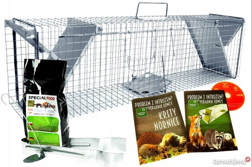 Pułapka na myszy/szczury - żywołapka 29,5x13x15 cm EDUKAMP – Skuteczna ochrona przed gryzoniami