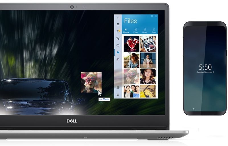 Połącz swoje urządzenia za pomocą funkcji Dell Mobile Connect.