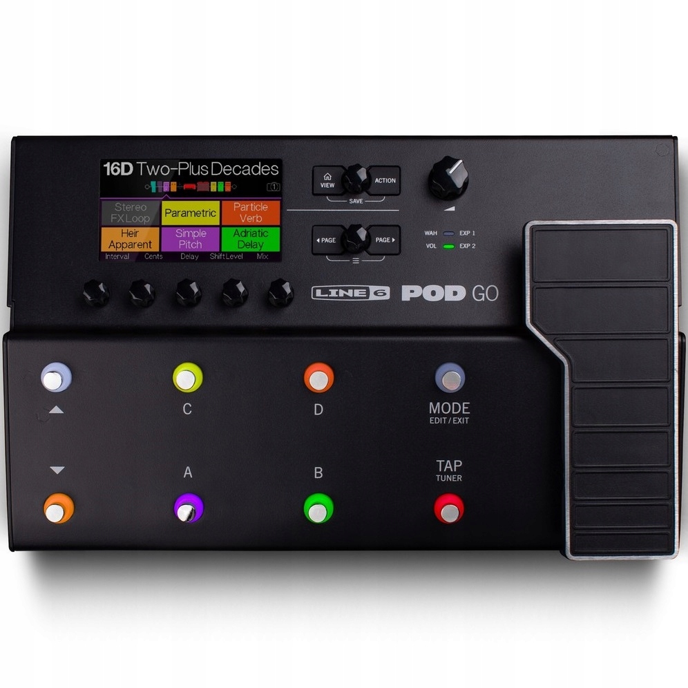 Line6 POD Go – Profesjonalny multiefekt gitarowy z wbudowanym looperem