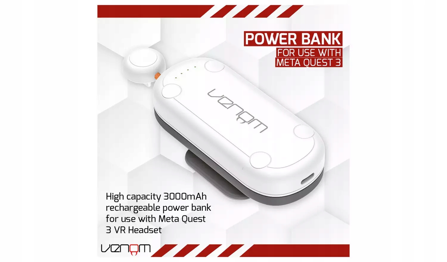 Venom VS4208 Meta Quest 3 Powerbank – Zasilaj swoje przygody w grach