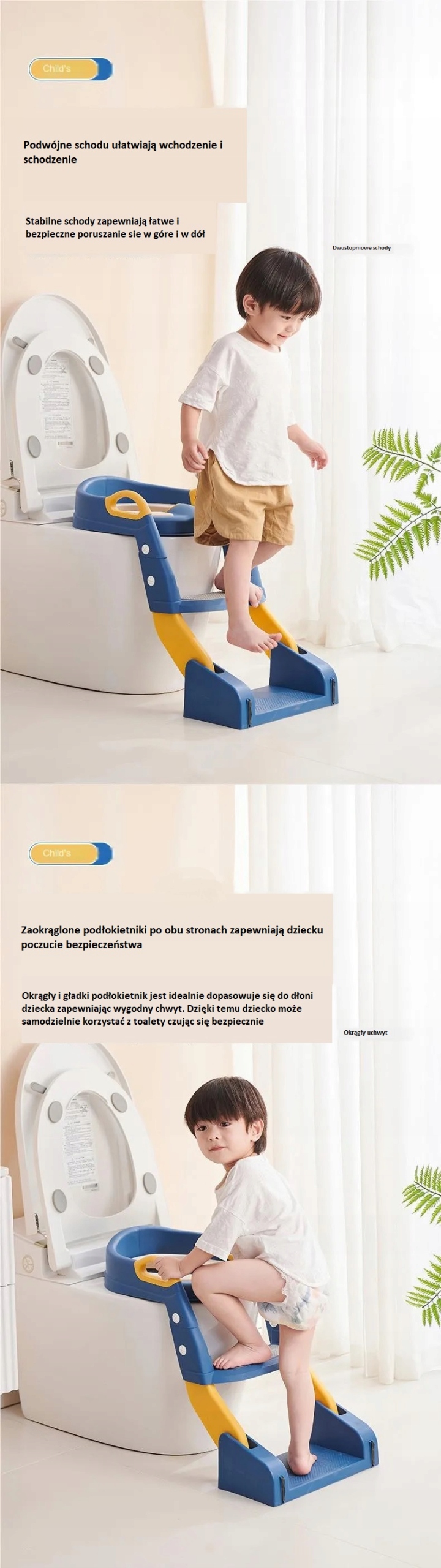 Nakładka Na Sedes Z Drabinką Antypoślizgową Dla Dzieci – Komfort i bezpieczeństwo w toalecie