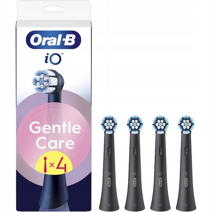 Oral-B iO RB SB-4 Gentle Clean Czarny – Doskonała pielęgnacja dla wrażliwych zębów