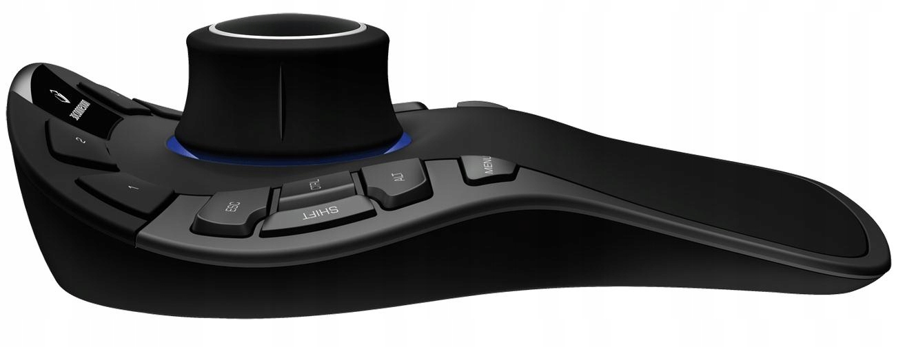 Ergonomiczna konstrukcja z podpórką na nadgarstek