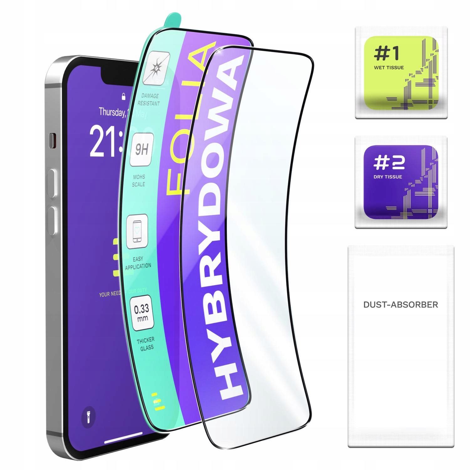 2-PAK Szkło Hybrydowe Do Infinix Note 40 4G / 5G – Pełna ochrona Twojego smartfona