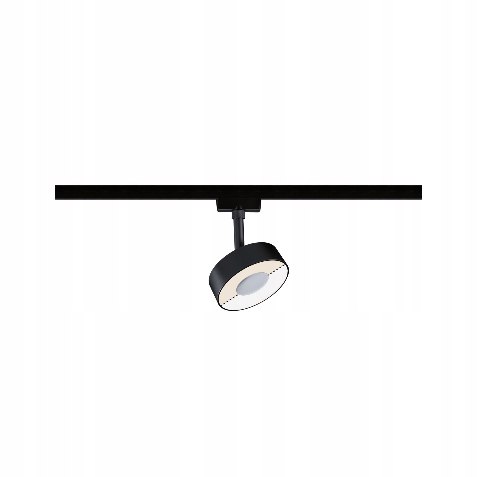 Reflektor na szynoprzewód URail CIRCLE LED 5W 210lm 3000/4000K czarny matowy