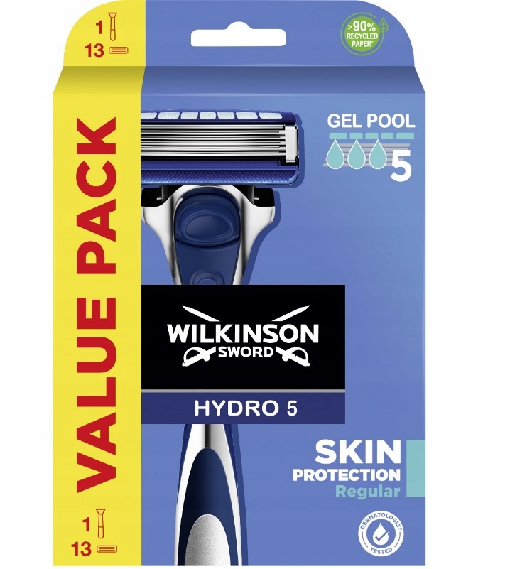 WILKINSON Sword Men Hydro 5 Skin Protection Regular – Doskonałe golenie dla mężczyzn