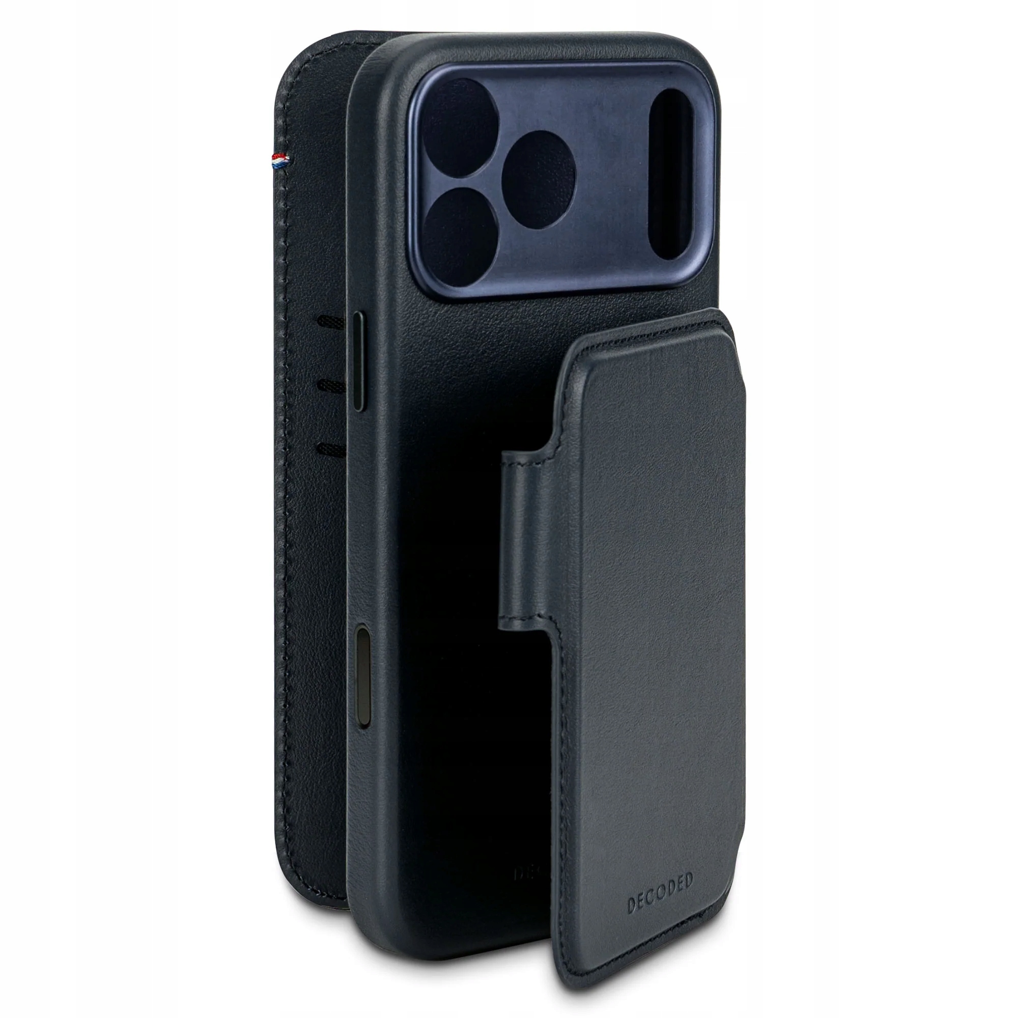 Dwufunkcyjna konstrukcja z odpinanym portfelem