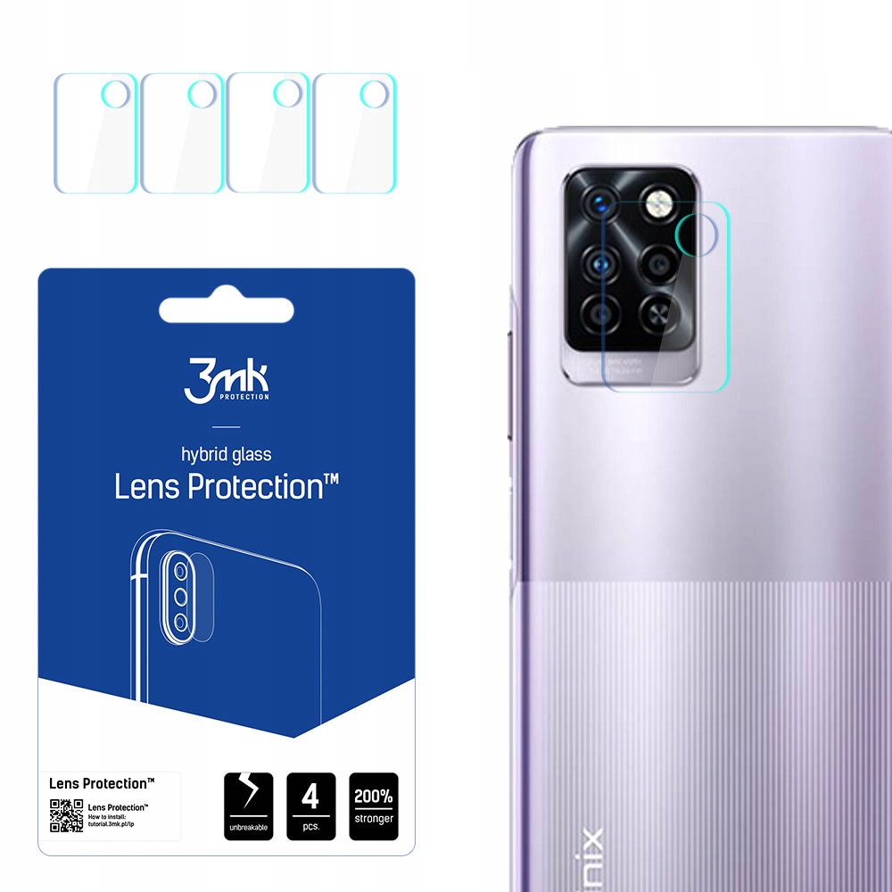 INFINIX NOTE 10 PRO - Ochrona obiektywu z 3MK Lens Protection