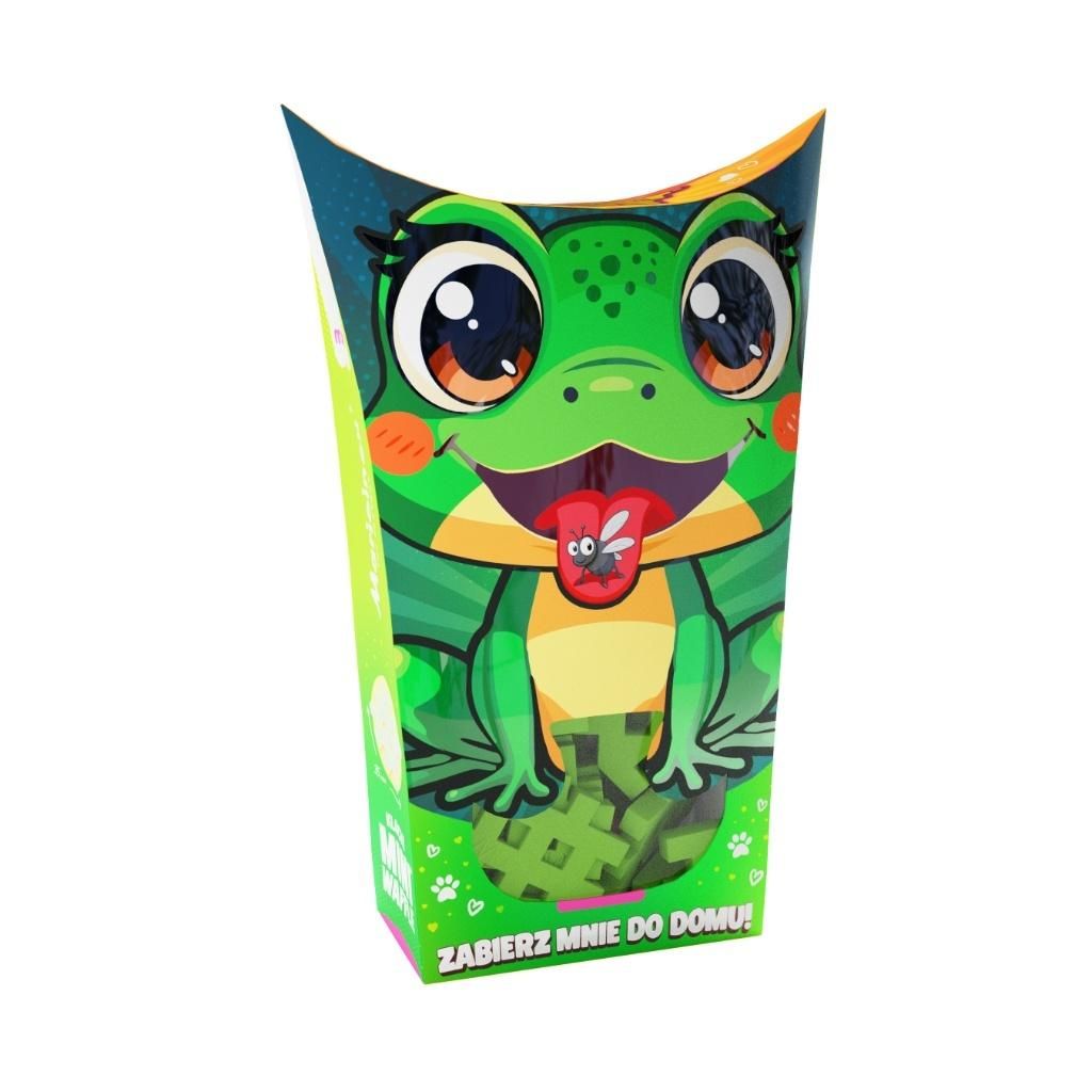 Klocki wafle mini PocketPets Żaba 06934 – Kreatywna zabawa dla dzieci
