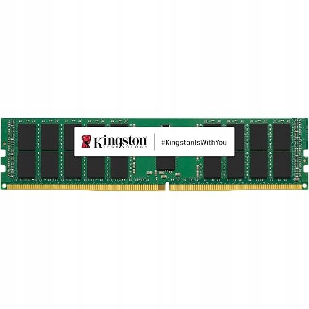 Kingston 32GB 6400MT/s DDR5 ECC Reg CL52 DIMM 2Rx8 Micron D – Wydajność i niezawodność w jednym