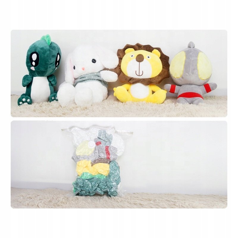 Łatwość użycia – szybkie pakowanie tekstyliów