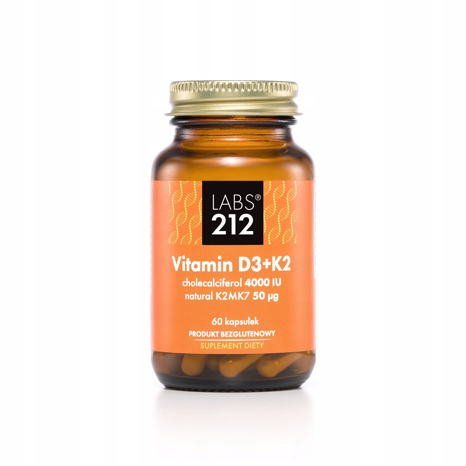 LABS212 Witamina D 4000 + K2MK7 – Suplement diety dla zdrowia