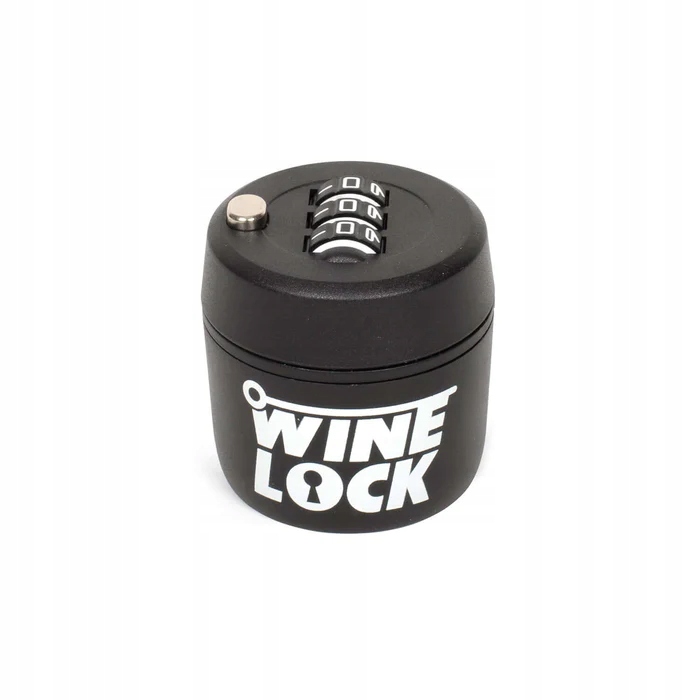 Blokada do butelki wina Wine Bottle Lock – Zabezpieczenie Twojego trunku