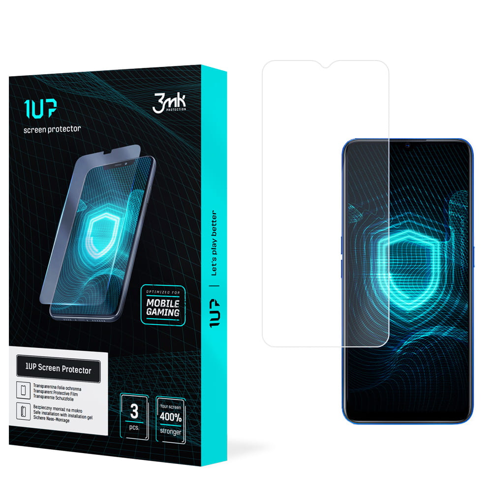 OPPO A11X - 3MK 1UP – Ochrona ekranu dla graczy mobilnych
