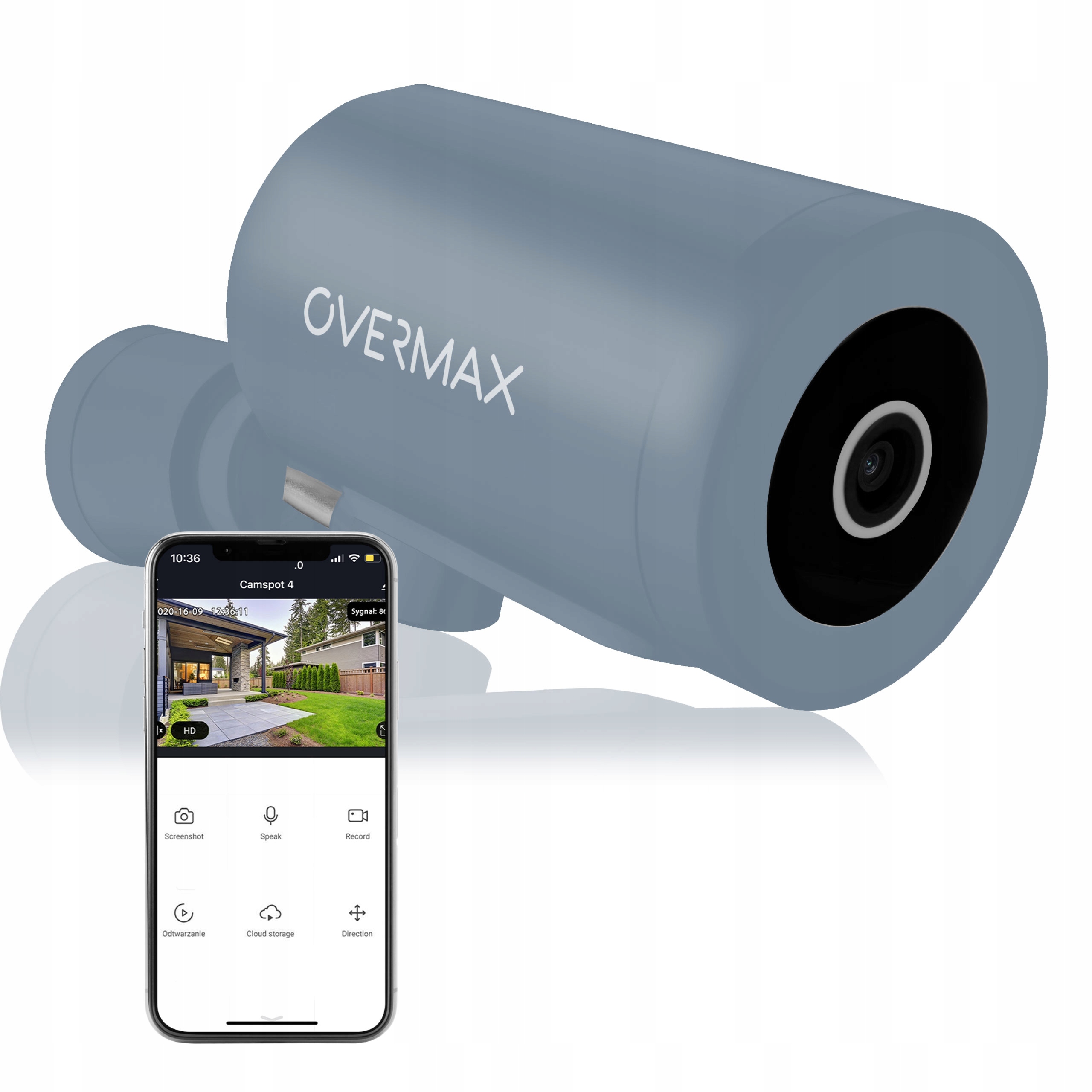 Funkcja obrotu kamery o 350° – Pełna kontrola nad monitoringiem