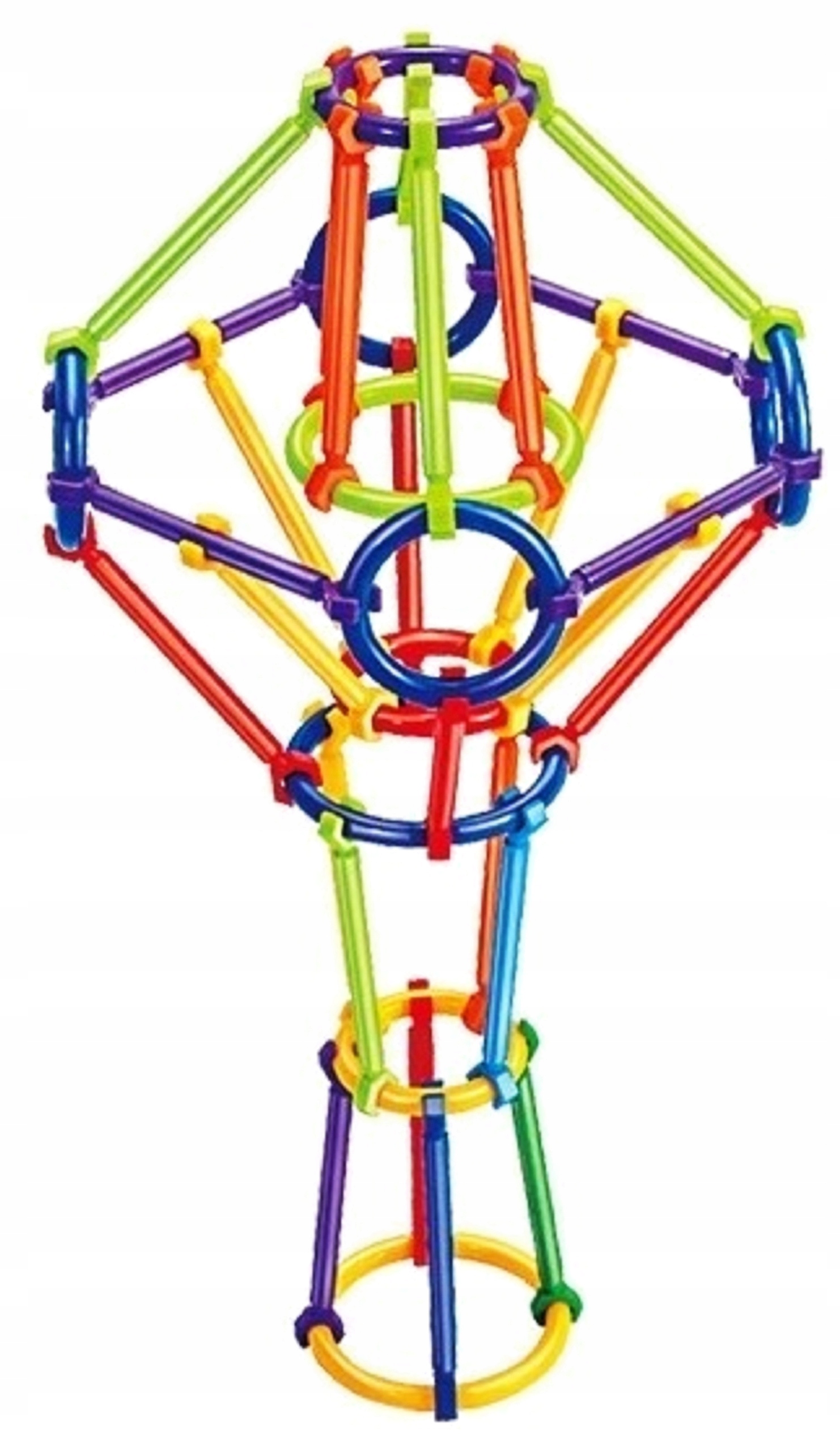 Hipo Klocki - słomki / patyczki 293 elementy 300Y-20 HIPO – Kreatywna zabawa dla dzieci