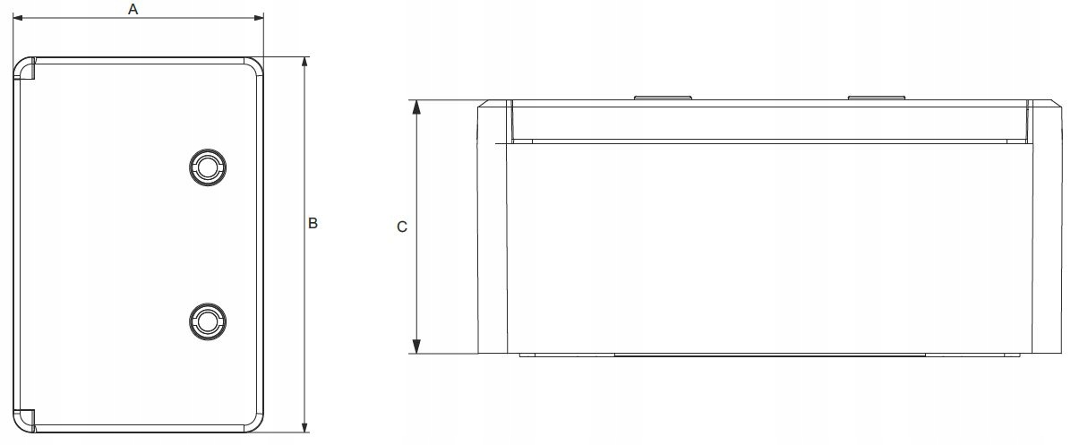 Wymiary i specyfikacje wewnętrzne