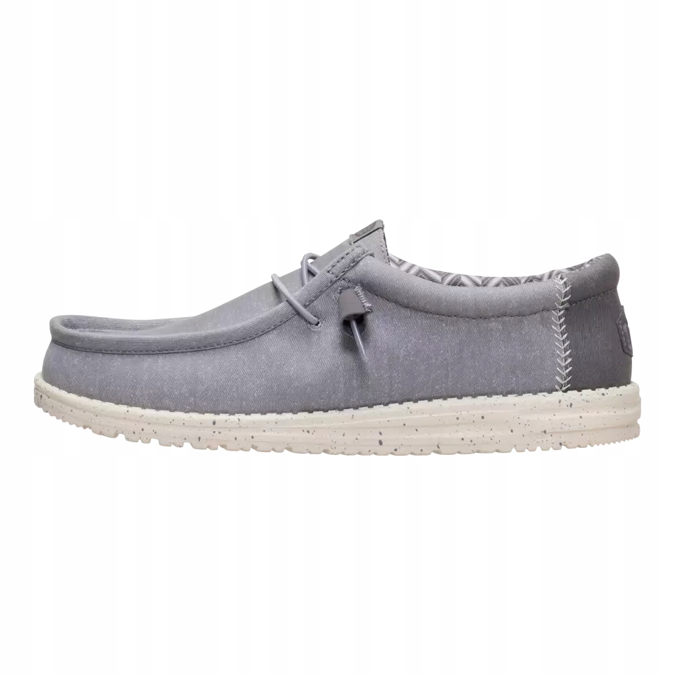Hey Dude Wally Stretch Canvas 40700-1XA – Lekkie mokasyny idealne na każdą przygodę