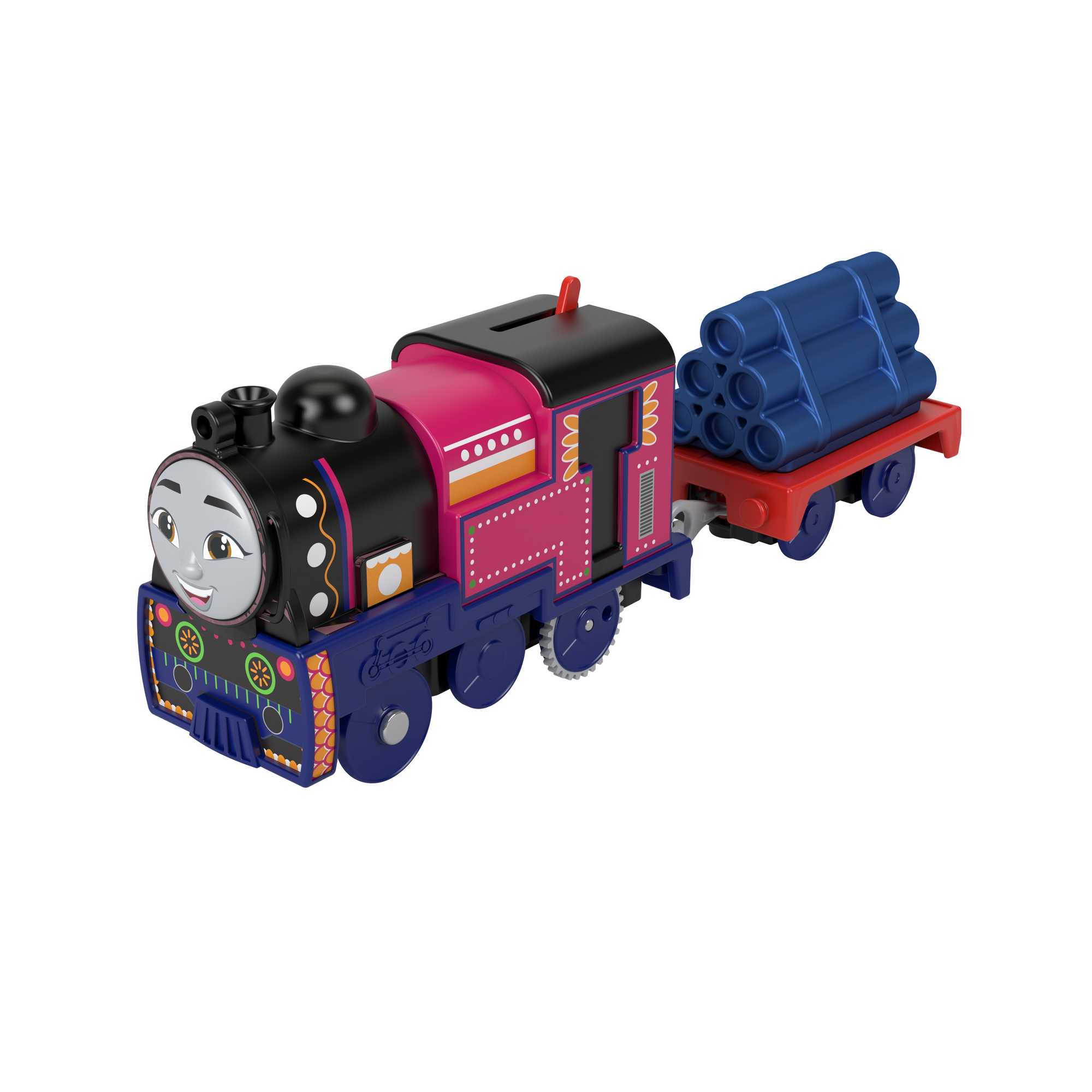 Fisher Price Lokomotywa z napędem Tomek i Przyjaciele Ashima – Przygoda na wyspie Sodor